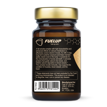 Fuel-Up Vitamin D3 & K2 (MK-7)