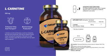 Fuel-Up L-Karnityna