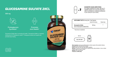 Fuel-Up Siarczan Glukozaminy 2KCl