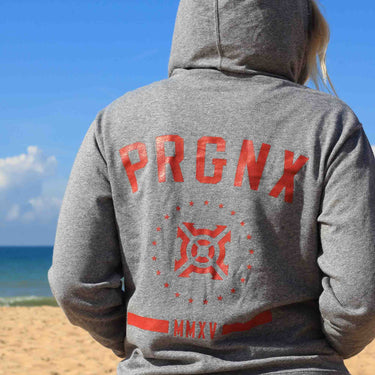 PX Icon Stars Hoodie Light Grey Unisex